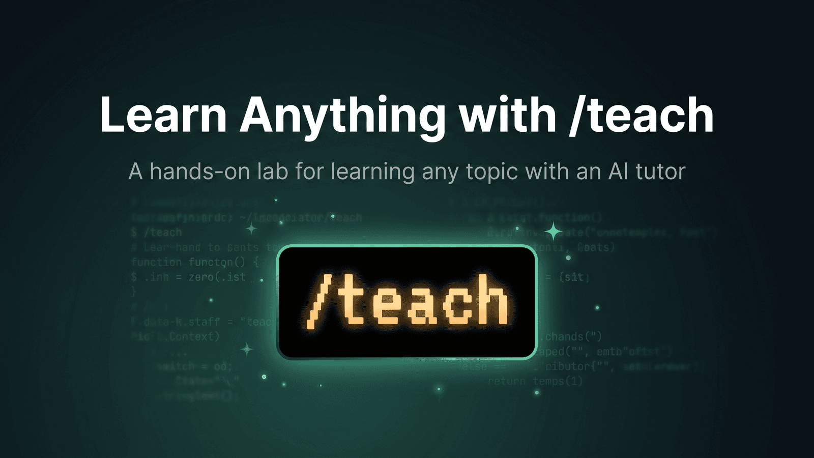How to Use AI as Your Personal Tutor: Learn Anything With the /teach Skill