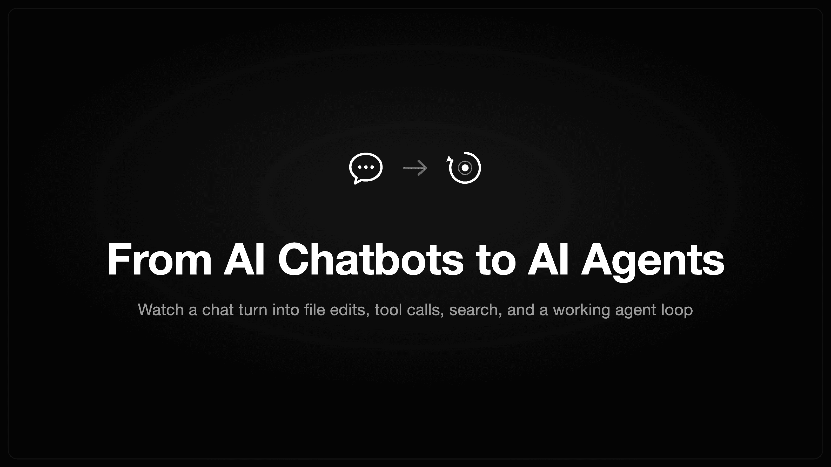 From AI Chatbots to AI Agents